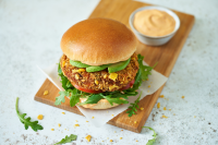 Smokey Chipotle Chilli & Sweet Potato Burger