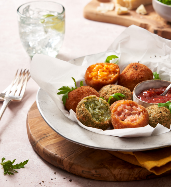 Trio d’arancini