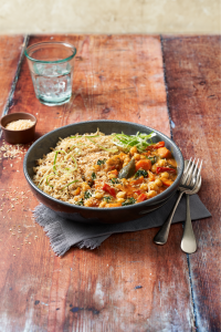 Sweet Potato, Chickpea and Spinach Curry